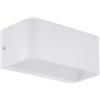 Eglo Applique led da interno eglo sania bianco 3000k