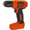 Black+Decker Trapano avvitatore a batteria black+decker bdcd8-qw 7,2v 1,5ah