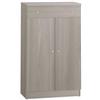 Sarmog Mobile 2 ante e 1 cassetto olmo chiaro, 62x105x34 cm