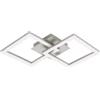 Eglo Plafoniera led da interno eglo huerta grigio 4000k