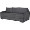 BellaHome Divano 3 posti bellahome gemini grigio, 200x95x91 cm