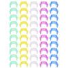 TOPINCN Clip per Bobina Hugger per Bobina 5 Colori Porta Clip per Archiviazione Fisso Clip per Bobina 50 Pezzi Porta Bobina Collezione Clip Bobina Filo Buddies Bobine