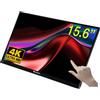 Verbatim Monitor Portatile 15.6" 4K Ultra HD Touchscreen Nero
