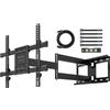 Supporto TV Parete Con Braccio Articolato Extra Lungo 850Mm per Schermi LCD/LED/