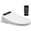LEEVENTUS - L-MSC403 nuovo modello, Smart Bidet con telecomando RF - Senza serbatoio, scaldacqua istantaneo, sedile riscaldato, luce notturna LED, asciugacapelli, doccia per donna e per sedere, ugello