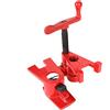 Wakects 4 morsetti per tubi 26,5 mm, set di morsetti per la lavorazione del legno, rosso, morsetti per la lavorazione del legno