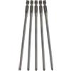 DEWALT Inserti avvitatore cartongesso PH2 153,4mm 5 pz, DT20425-QZ | Inserti PH2 da 153,4mm per caricatore DCF6202, con punta di precisione e acciaio trattato termicamente, conf. da 5.