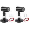 Zerodis Mini Faretto LED Mini Spotlight, Designo Regolabile Direzione Luce, Efficienza Energetica 12V, Luce Calda per Vetrina Gioielli Armadi Notturno