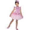 RUBIE'S Costume Carnevale Barbie Ballerina Bambina Rosa