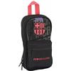 safta FC Barcelona Safta - F.c. Oficial Neceser Con 4 Estuches Astuccio, 23 cm, 1.4 liters, Blu (Azul)