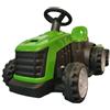 Pilots Kids Trattore Elettrico per Bambini 6V Verde con Rimorchio Staccabile