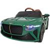 Pilots Kids Macchina Elettrica per Bambini 12V Bentley Bacalar Verde Telecomando