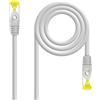 Monkey Ladder Cavo di rete Ethernet RJ45 LSZH Cat.6A SFTP, AWG26, 100% rame, privo di alogeni, grigio, tubo di 10 m
