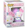 Funko Pop! Sanrio: Hello Kitty 50th - Hello Kitty in Cake - Figura in Vinile da Collezione - Idea Regalo - Merchandising Ufficiale - Giocattoli per Bambini e Adulti - Anime Fans