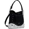 Desigual zaino per il tempo libero Jersey 2.0 Snake Patch Mini Backpack Black nero