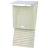 Esschert Design NKVM - Scatola per Pipistrelli in Legno, 39 x 18 x 17 cm, Colore: Naturale