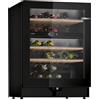 Bosch KWK16ABGB Cantinetta vino di libera installazione, vetro nero, 82x60cm. Capacità 44 bottiglie da 75cl.