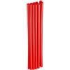 QUARKZMAN 10Pezzi Bastoncini Di Colla A Caldo 7mm x 200mm Lunghi Mini Bastoncini Adesivi EVA Per Pistola Per Colla A Caldo Legno Plastica Vetro Fiori Tessuti Schiuma, Rosso