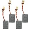 Selyse 2 paia di spazzole di carbone per motore, 15 x 10 x 5 mm, ricambio per utensili elettrici come trapano Milwaukee, smerigliatrice, martello, lucidatrice e fresatrice da parete, ricambio
