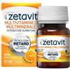 Zeta Farmaceutici Zetavit Multivitaminico e Multiminerale, Integratore Alimentare, con Vitamine e Minerali per Stanchezza e Affaticamento