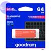 GOODRAM PEN DRIVE 64GB GOODRAM USB 3.2 UME3 ARANCIO con CAP 60R/20W - UME3-0640O0R11