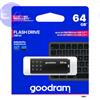GOODRAM PEN DRIVE 64GB GOODRAM USB 3.2 UME3 NERA con CAP 60R/20W - UME3-0640K0R11