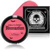 Afflano Pittura per il viso rosa, coprente, crema a cipria, Halloween face paint, pittura per il corpo, mistibile, occhi rossi, rosa, colore del corpo per adulti teatro, SFX, cosplay goth