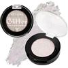 Afflano - Ombretto con glitter, ombretto Duo Chrom con colore cangiante ed effetto olografico, colore rosa camaleonte