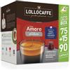 Lollo Caffe 90pz (75+15) Lollo Caffè Capsule Nespresso Amore Assoluto