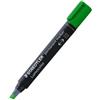 Staedtler Marcatore permanente Staedtler Lumocolor verde punta a scalpello 2-5 mm (conf. 10)