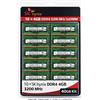 Skhynix SK HYNIX Memoria Ram SO-DIMM DDR4 4Gb 3200MHz kit 40 Gb ( 10 X 4Gb ) Italia