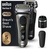Braun Rasoio elettrico Braun Series 9 Pro+ 9565cc Wet & Dry Trimmer Metallico [218221]