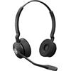 Jabra Cuffia con microfono Jabra 14401-46 cuffia e auricolare Wireless A Padiglione Ufficio Nero [14401-46]