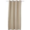 WOLTU Tenda Oscurante Opaca Termica Isolante per Finestre Soggiorno Tenda da Sole con Occhielli in Metallo Inossidabile per Camera da Letto 1 Pannello Caffè Leggero 135x175 cm