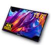 Verbatim Monitor Touch led 15.6" Verbatim 32238 Portatile 4K Ultra HD 3840x2160p 6ms classe A Nero [32238]