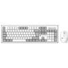 Techly Kit tastiera e mouse Techly 623660 Wireless 2.4GHz 1600dpi QWERTY IT Bianco/Grigio [623660]