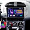 Fuluku 4+64GB Autoradio per FIAT Bravo 2008-2013 Androidauto mit 9 zoll | Stereo per CarPlay/Android Auto Wireless, Schermo TouchScreen 9IPS , Radio Auto Bluetooth/GPS, Retrocamera, FM, WiFi, SWC