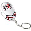 Gilbert Portachiavi con pallone da Rugby Stade Toulousain, collezione ufficiale Toulouse
