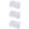 2 Pcs Porta Biglietti Da Visita Scrivania Teca Organizzatore Di Carte