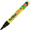 Artline Marcatore permanente Artline A 70 nero punta tonda 1,5 mm