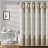 Lush Decor Tenda da doccia con medaglione Boho, 183 x 183 cm, neutra