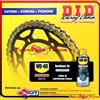 DID KIT TRASMISSIONE DID CATENA-CORONA-PIGNONE PER YAMAHA XT R 660 2010 2011 100285
