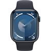 Apple Watch Series 9 GPS+Cellular 45mm Midnight Aluminum Case Sport Band M/L - M