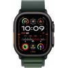Apple Watch Ultra 2 GPS+Cellular 49mm Titanium Case Alpine Loop S - Dark Green E
