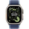 Apple Watch Ultra 3 (2025) 5G 49mm Natural Titanium Case Trail Loop M/L - Blue/B