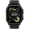 Apple Watch Ultra 3 (2025) 5G 49mm Black Titanium Case Trail Loop S/M - Black/Ch