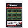 Kingston Memoria Ram SO-DIMM DDR4 4Gb 3200MHz kit 40 Gb ( 10 X 4Gb ) Italia