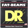 DR Strings Rrd DR String FB5-130 Fat-Beam Set di corde per basso