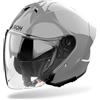 Airoh Casco Moto Jet Airoh H21 COLOR Concrete Scuro Lucido