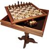 VEVOR 18" 3-IN-1 Set mobili da tavolo combinati per scacchi, dama, backgammon